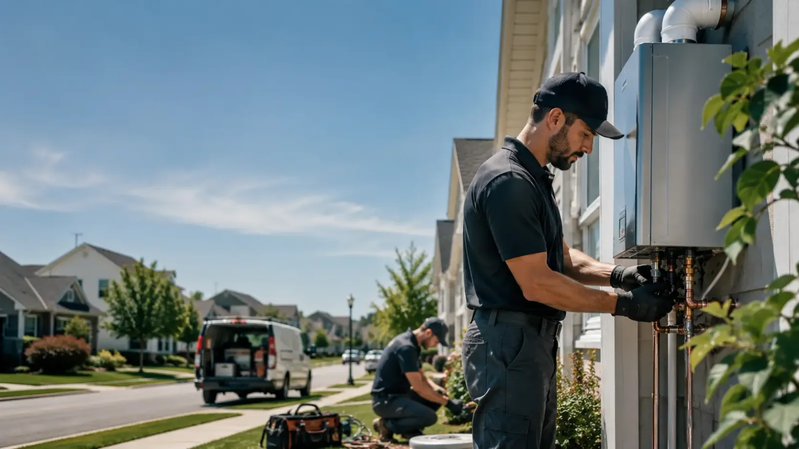 Tankless Water Heater Installation in Dale, TX